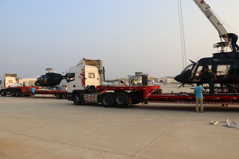 直升機氣墊托運